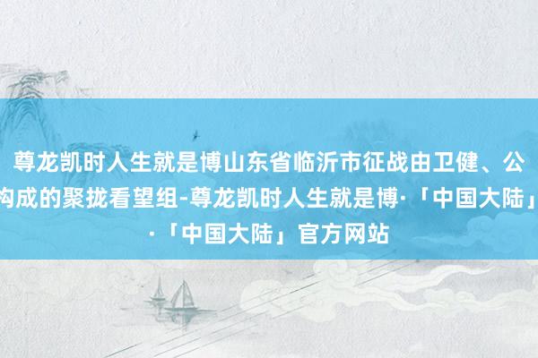 尊龙凯时人生就是博山东省临沂市征战由卫健、公安等部门构成的聚拢看望组-尊龙凯时人生就是博·「中国大陆」官方网站